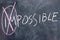 Chalkboard writing - impossible