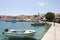 Chalki island harbour