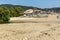 CHALKIDIKI, CENTRAL MACEDONIA, GREECE - AUGUST 26, 2014: Seascape of Sarti Beach at Sithonia peninsula, Chalkidiki