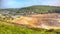 Challaborough beach Devon popular coast village near Burgh Island