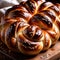 challah bread freshly baked bread, food staple for meals