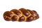 Challah isolated on a white background