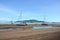 Chalong Bay Pier when water level low at Phuket Thailand