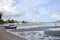 Chalong Bay Pier when water level low at Phuket Thailand