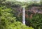 Chamarel waterfalls in Mauritius