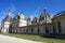 Chambord castle is located in Loir-et-Cher, France. It has a very distinct French Renaissance architecture which blends tradition