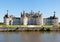 Chambord Chateau panoramic, France.