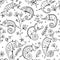 Chameleon collection, seamless pattern for your design