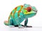 Chameleon Furcifer Pardalis Nosy Be  Made With Generative AI illustration