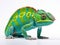 Chameleon Furcifer Pardalis Nosy Be  Made With Generative AI illustration