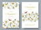 Chamomile flower banners