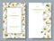 Chamomile flower banners