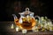 Chamomile Tea Bliss - Calming Botanical Drink - Generative AI