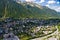 Chamonix panorama from cable car