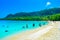 Champagne Beach on Espiritu Island, Vanuatu while on a cruise in 2016.