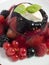 Champagne Berry Jelly with Clotted Cream