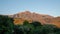 Champagne Castle, Cathkin Peak and Monk`s Cowl: peaks near Winterton forming part of the central Drakensberg, South Africa