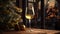 Champagne festive cheers, Glasses sparkling wine, celebration concept