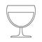 champagne glass toast drink icon