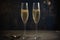 champagne glasses toasting, celebration reason, celebration, Christmas, new year
