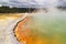 Champagne Pool, geothermal spring in Waiotapu, New Zealand