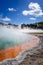 Champagne Pool hot lake in Waiotapu, Rotorua, New Zealand