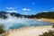 The Champagne Pool at Wai-O-Tapu or Sacred Waters â€“ Thermal Wonderland Rotorua New Zealand