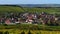 Champagne vineyards in the Cote des Bar area of the Aube department near to Baroville, Champagne-Ardennes