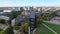 Champaign, University of Illinois, McFarland Memorial Bell Tower, Aerial Flying