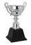 Champion silver trophy isolated With clipping path