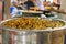 Chana or chola or matar , stored for preparing ghugni, Indian street food