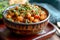 Chana Masala, a flavorful and aromatic Indian dish