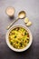 Chana Poha or Chickpea Pohe is a protein rich breakfast recipe from India