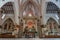 The chancel altar area of Saint Mary\'s Cathedral in Bangalore.