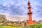 Chand Minar, a minaret at Daulatabad fort in Maharashtra, India