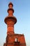 Chand Minar tower in Daulatabat Fort in Maharashtra, India