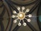 Chandelier on the ceiling of Cave of the Patriarchs, Jerusalem