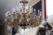 Chandelier in the Franciscan church in Dubrovnik.