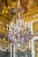 Chandelier hanging in the corridor of the Hall of Mirrors