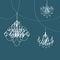 Chandelier icon great for any use. Vector EPS10.