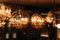 chandelier style design luxury inside lighting cafe