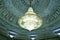 Chandelier in temple fort india