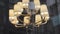 Chandelier vintage closeup rich crystal style design