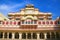 Chandra Mahal seen from Pitam Niwas Chowk, Jaipur City Palace, R