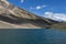 Chandra Taal, or Chandra Tal on a clear Day, Spiti Valley, Himachal Pradesh