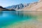 Chandra Taal Moon Lake in Lahaul and Spiti, Himachal Pradesh, India.