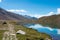 Chandra Taal Moon Lake in Lahaul and Spiti, Himachal Pradesh, India.