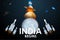 Chandrayaan 3 rocket mission launched by India for lunar exploration missionwith lander Vikram and rover Pragyan