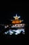 Changangkha Lhakhang monastery at night