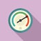 Change barometer icon, flat style